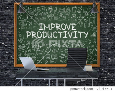 Improve Productivity on Chalkboard with Doodle 21915604