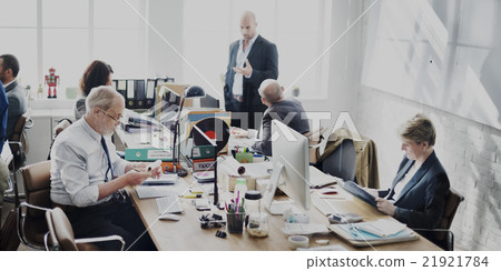 Business People Meeting Discussion Working Office Concept 21921784