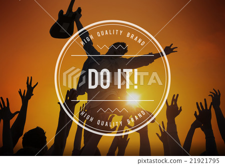 Do It Action Encourage Motivate Progress Strategy Concept Do It Action Encourage Motivate Progress Strategy Concept 21921795