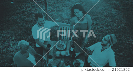 Friends Friendship Outdoor Dining People Concept 21921892