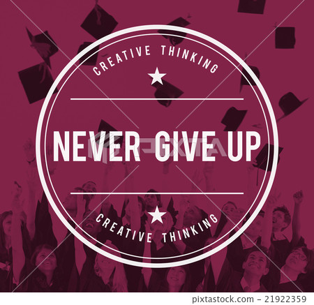 Never Give Up Keep Trying Restart Retry Concept 21922359