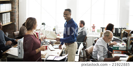 Business Team Working Office Worker Concept Business Team Working Office Worker Concept 21922885
