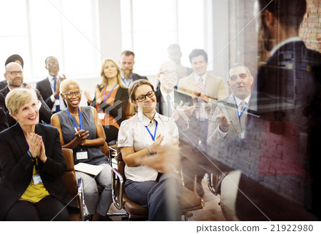 Stock Photo: Applause Appreciation Award Cheerful Meeting Concept