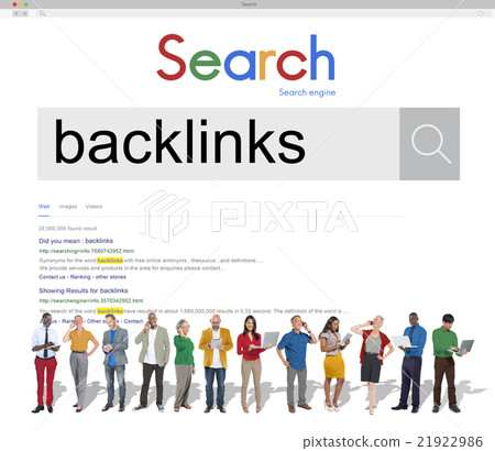Backlinks Hyperlink Inbound Links Network Internet Concept 21922986