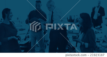 Collaboration Communication Togetherness Office Concept Collaboration Communication Togetherness Office Concept 21923187