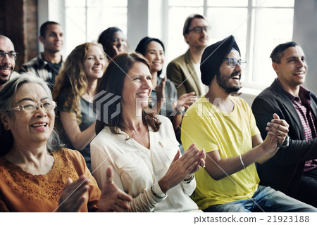 People Audience Diversity Group Presentation Concept People Audience Diversity Group Presentation Concept 21923188