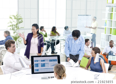 Business People Meeting Team Teamwork Support Concept 21923855