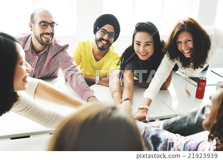 Cooperation Enjoying Participation Partnership Concept 21923939