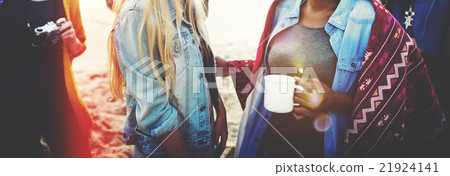Friends Friendship Leisure Vacation Togetherness Fun Concept 21924141