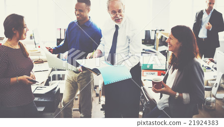 Business People Meeting Discussion Working Office Concept Business People Meeting Discussion Working Office Concept 21924383
