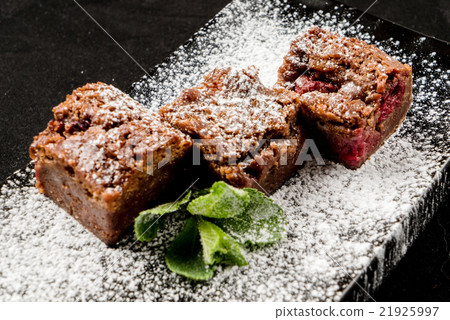 brownie with cherry brownie with cherry 21925997