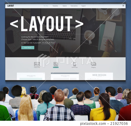Layout Editing Page Responsive Design Concept 21927036
