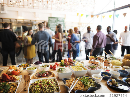 Buffet Dinner Dining Food Celebration Party Concept 21927554