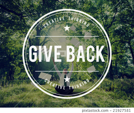 Give Give Back Helping Hand Charity Donate Concept 21927581
