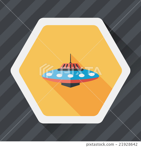 Space flat icon with long shadow,eps10 Space flat icon with long shadow,eps10 21928642