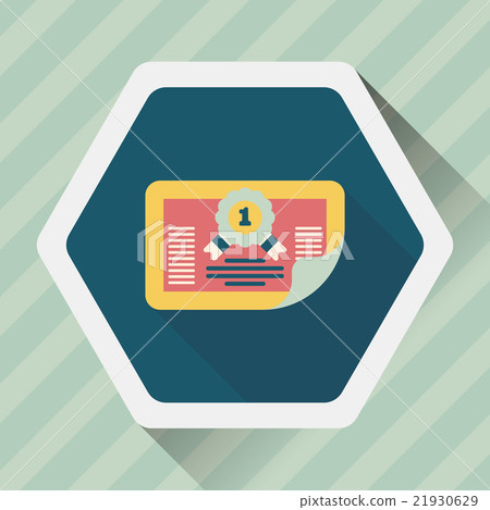 diploma flat icon with long shadow,eps10 diploma flat icon with long shadow,eps10 21930629