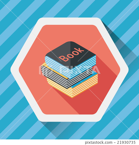 Book flat icon with long shadow,eps10 Book flat icon with long shadow,eps10 21930735