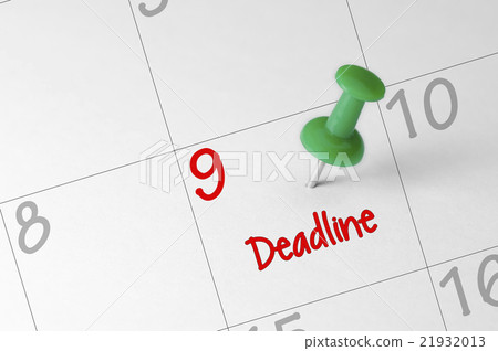 Deadline Reminder 21932013