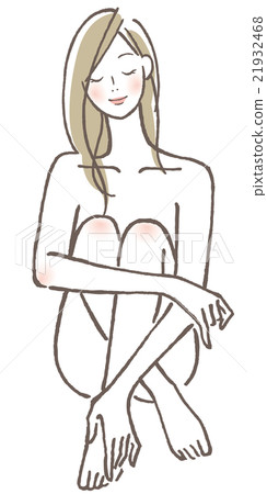 Woman with closed eyes 21932468