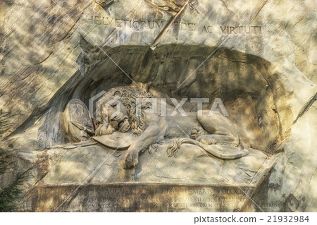 Dying Lion Wall Monument, Lucerne Switzerland 21932984