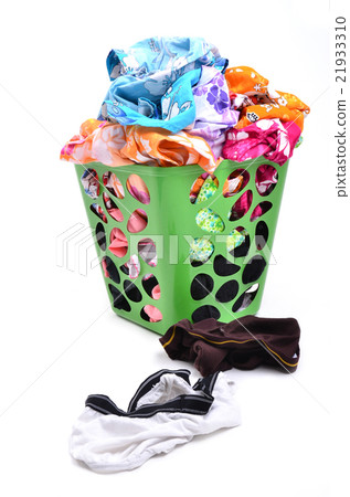unwashed cloth in basket unwashed cloth in basket 21933310