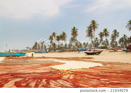 GOA Beach with Fishing Net 21934079