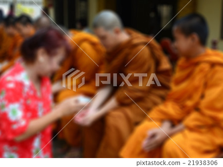 Songkran Festival Thailand to Buddhist monks 21938306