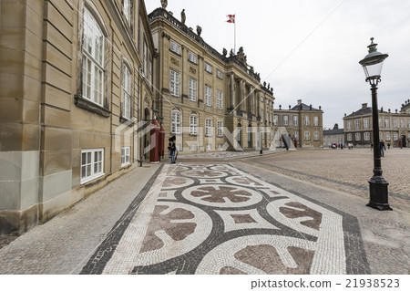 Castle Amalienborg in Copenhagen,Denmark Castle Amalienborg in Copenhagen,Denmark 21938523