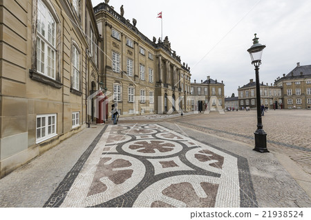 Castle Amalienborg in Copenhagen,Denmark Castle Amalienborg in Copenhagen,Denmark 21938524