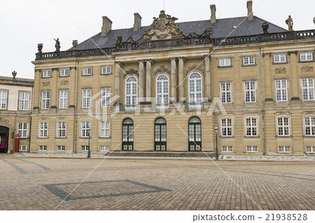 Castle Amalienborg in Copenhagen,Denmark Castle Amalienborg in Copenhagen,Denmark 21938528