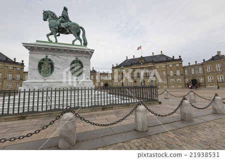 Castle Amalienborg in Copenhagen,Denmark Castle Amalienborg in Copenhagen,Denmark 21938531