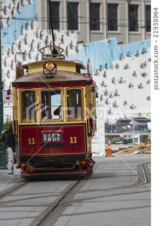 Christchurch tram, New Zealand 21938964