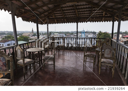 Beautiful view at roofs of Old Town, Stone Town 21939264