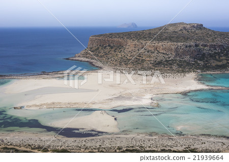 Balos bay at Crete island, Greece. Gramvousa. 21939664