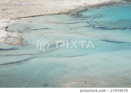 Balos bay at Crete island, Greece. Gramvousa. Balos bay at Crete island, Greece. Gramvousa. 21939670