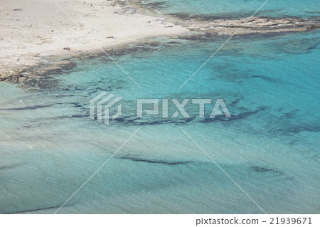 Balos bay at Crete island, Greece. Gramvousa. 21939671