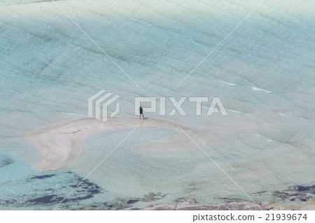 Balos bay at Crete island, Greece. Gramvousa. 21939674