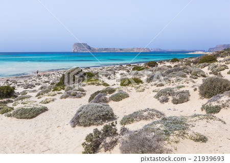 Balos bay at Crete island, Greece. Gramvousa. 21939693