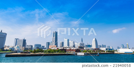 橫濱港未來的全景 21940058