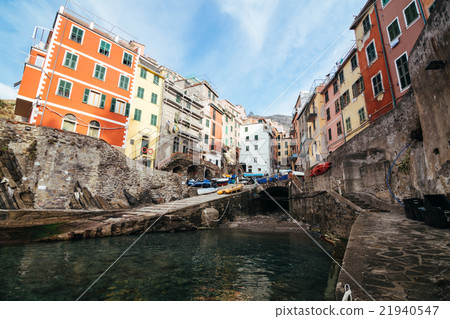 Riomaggiore village of Cinque Terre in Italy 21940547
