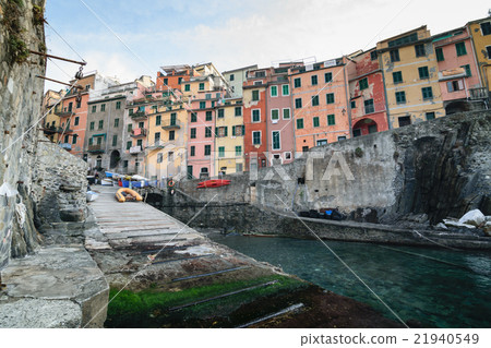 Riomaggiore village of Cinque Terre in Italy Riomaggiore village of Cinque Terre in Italy 21940549
