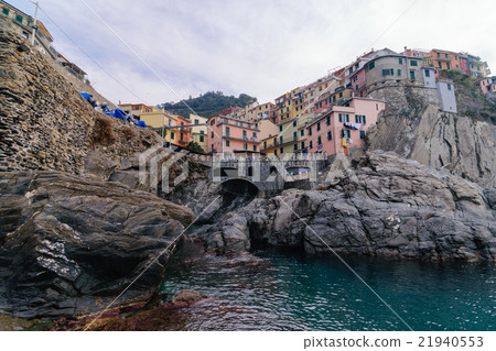 Manarola village of Cinque Terre in Liguria, Italy 21940553