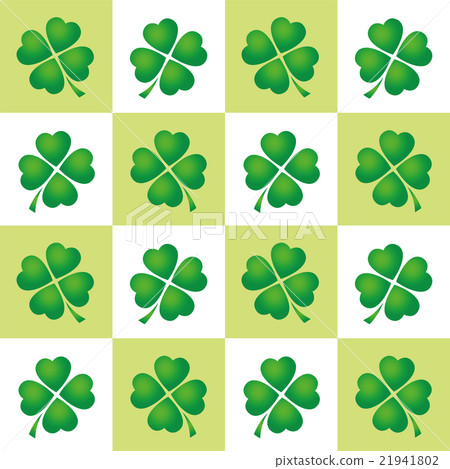 Shamrocks Tiles Pattern Background Shamrocks Tiles Pattern Background 21941802