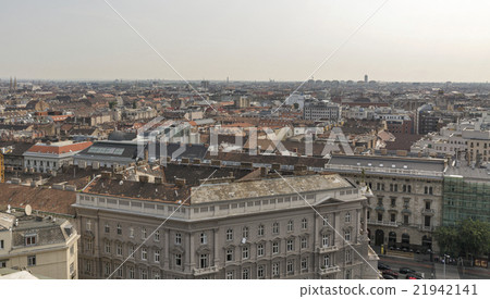 Aerial view of Budapest city Aerial view of Budapest city 21942141