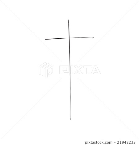Christian cross grunge vector illustration 21942232