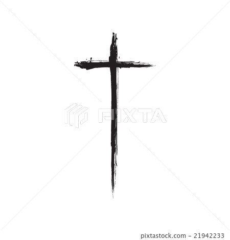 Christian cross grunge vector illustration 21942233