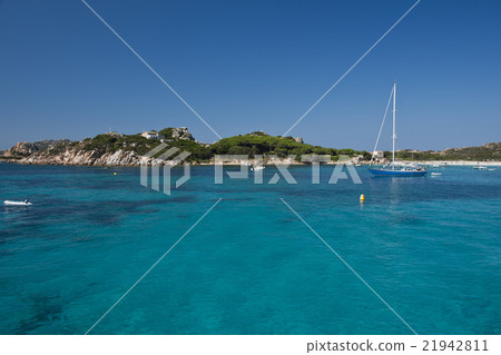 Boat sailing face Santa Maria Island Boat sailing face Santa Maria Island 21942811