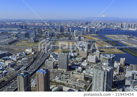 Koto Ward Tatsumi / Aerial shooting 21943434