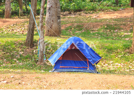 Colorful tent on the camping ground 21944105