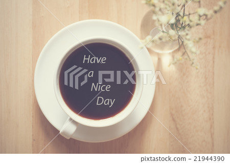 Coffee black espresso on wood table Coffee black espresso on wood table 21944390